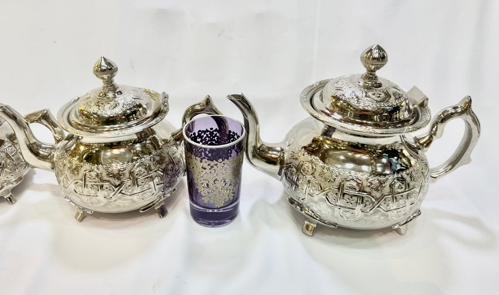 Théière marocaine artisanale Royal dama