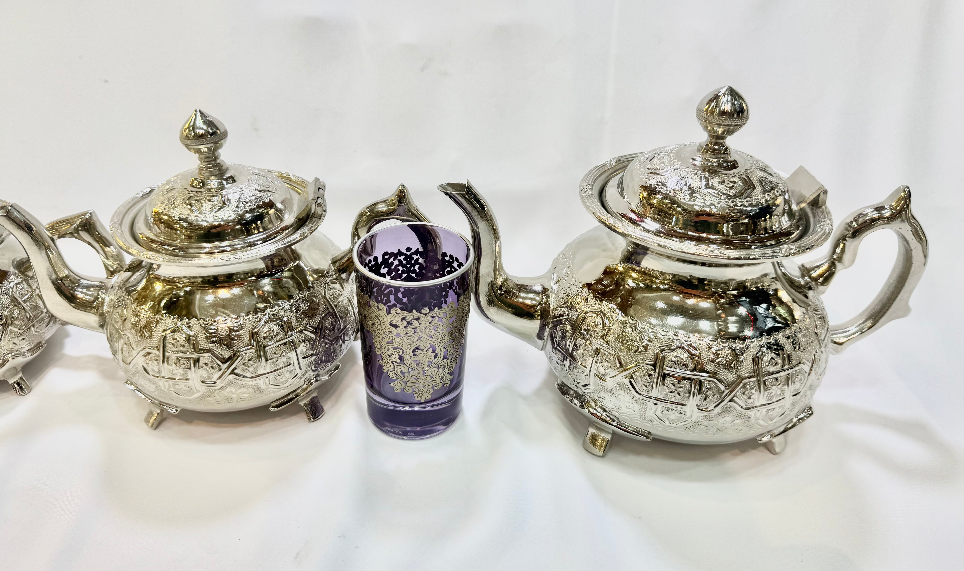 Théière marocaine artisanale Royal dama