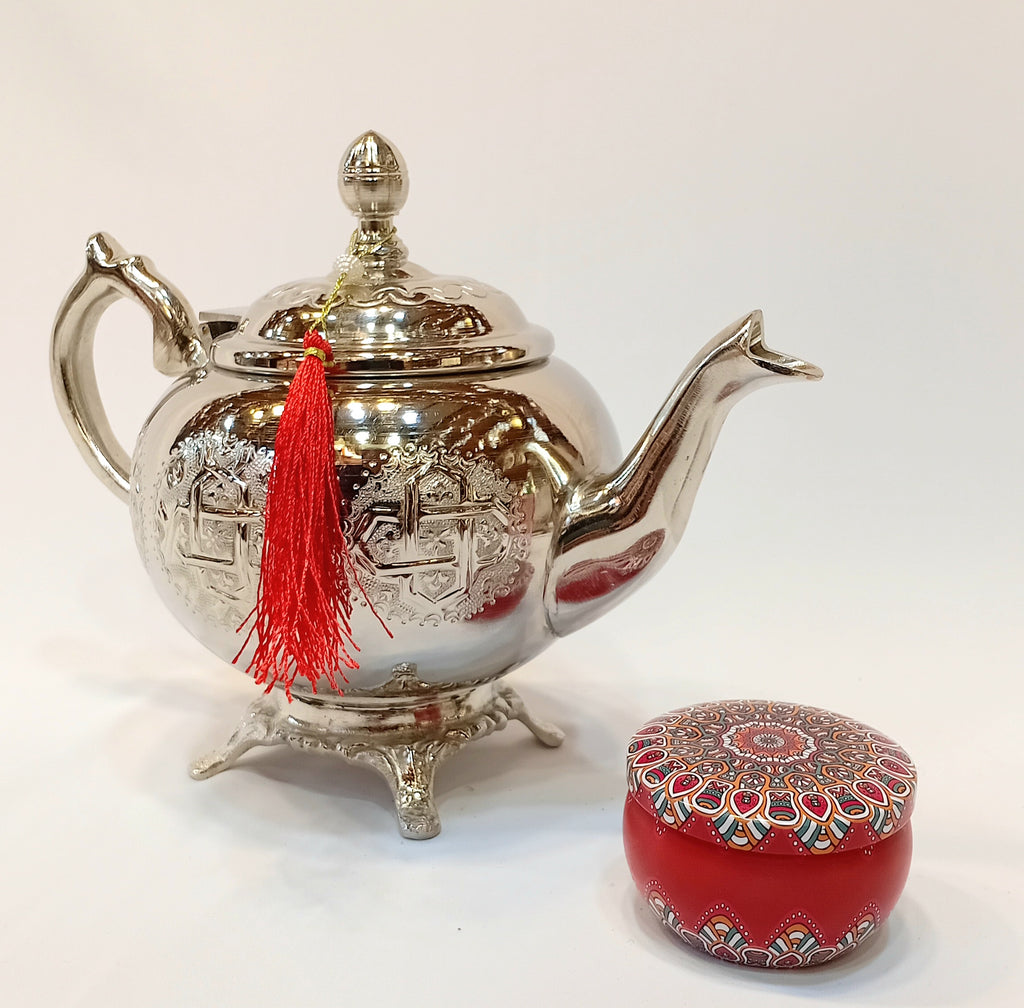 Théière marocaine artisanale Cristof