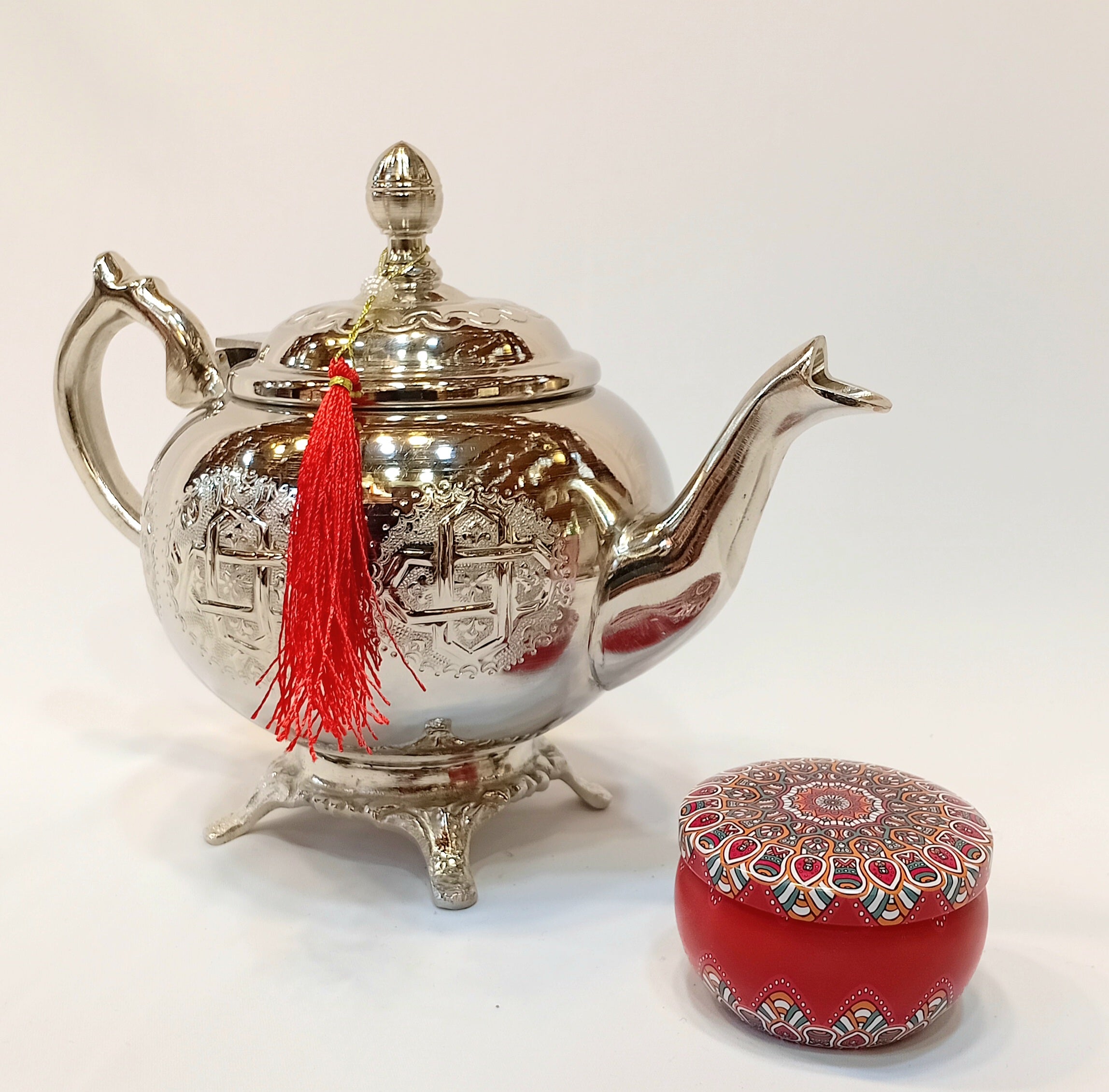 Théière marocaine artisanale Cristof