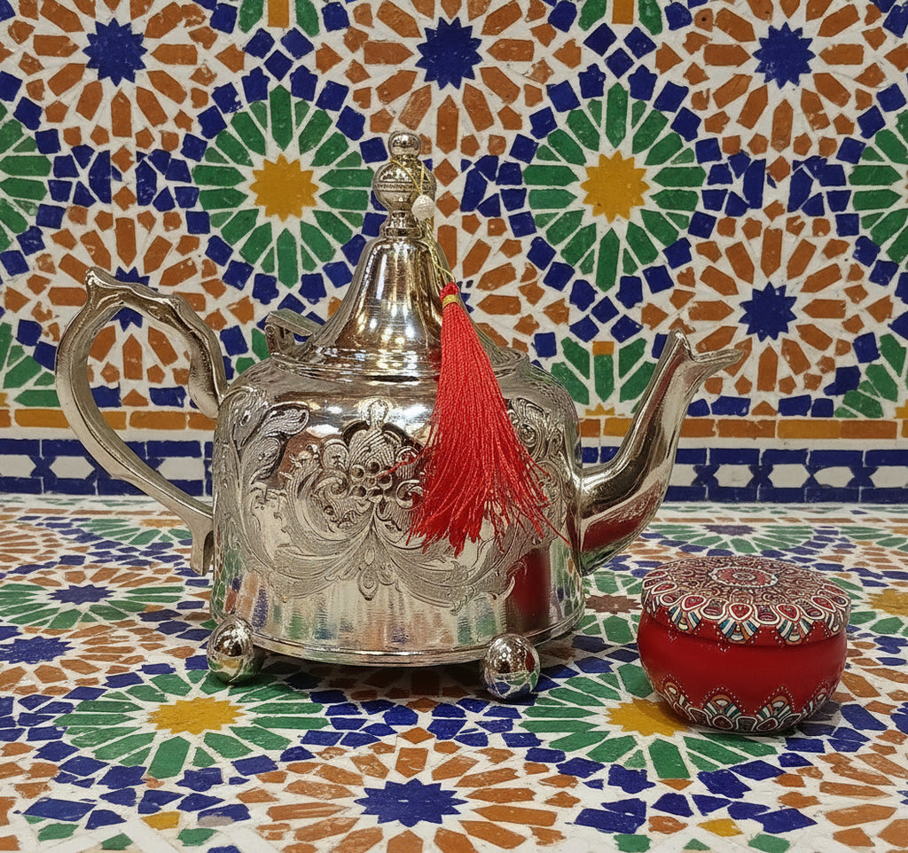 Théière marocaine Flora z