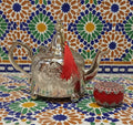 Théière marocaine Flora z