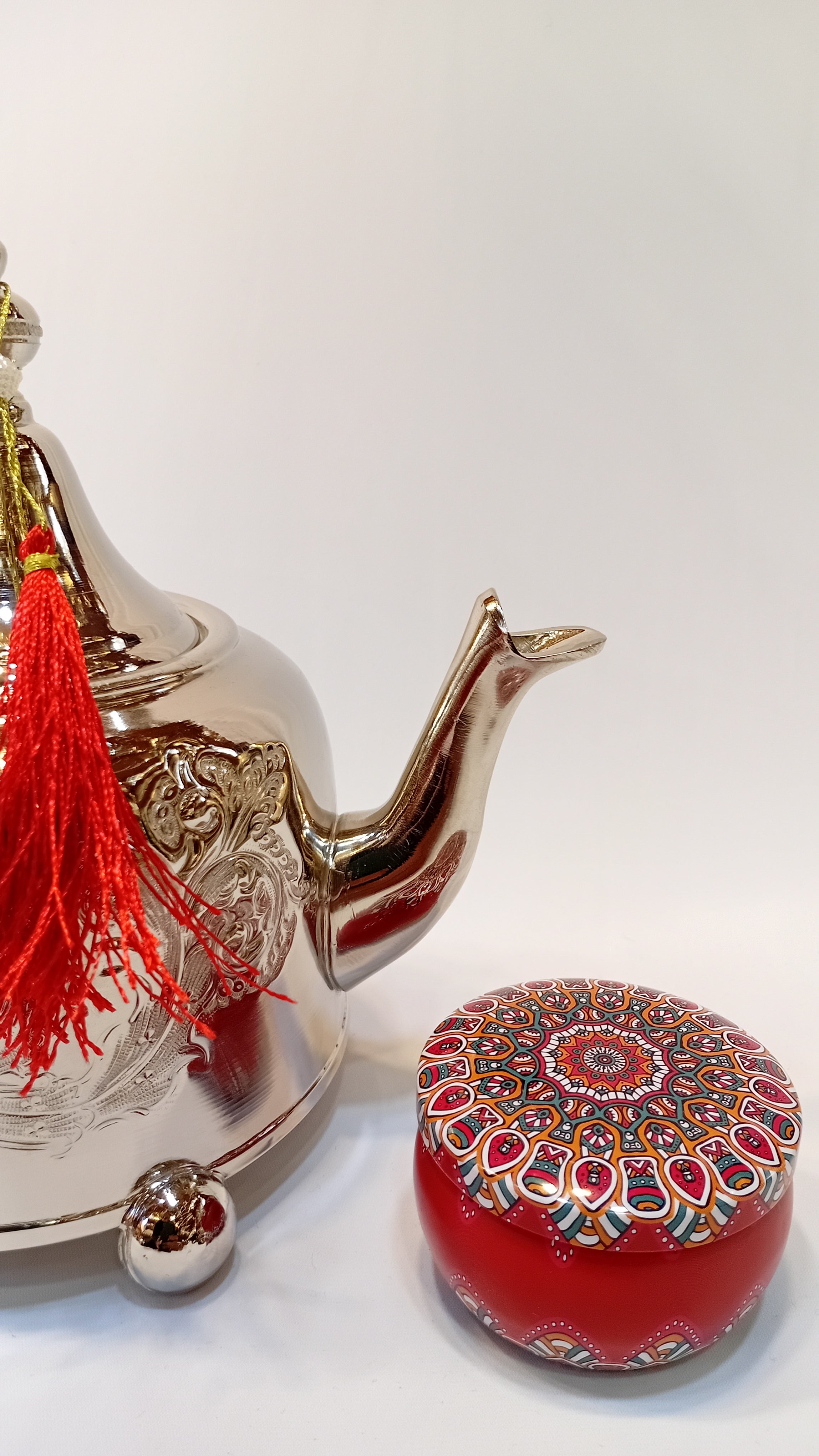 Théière marocaine Flora z