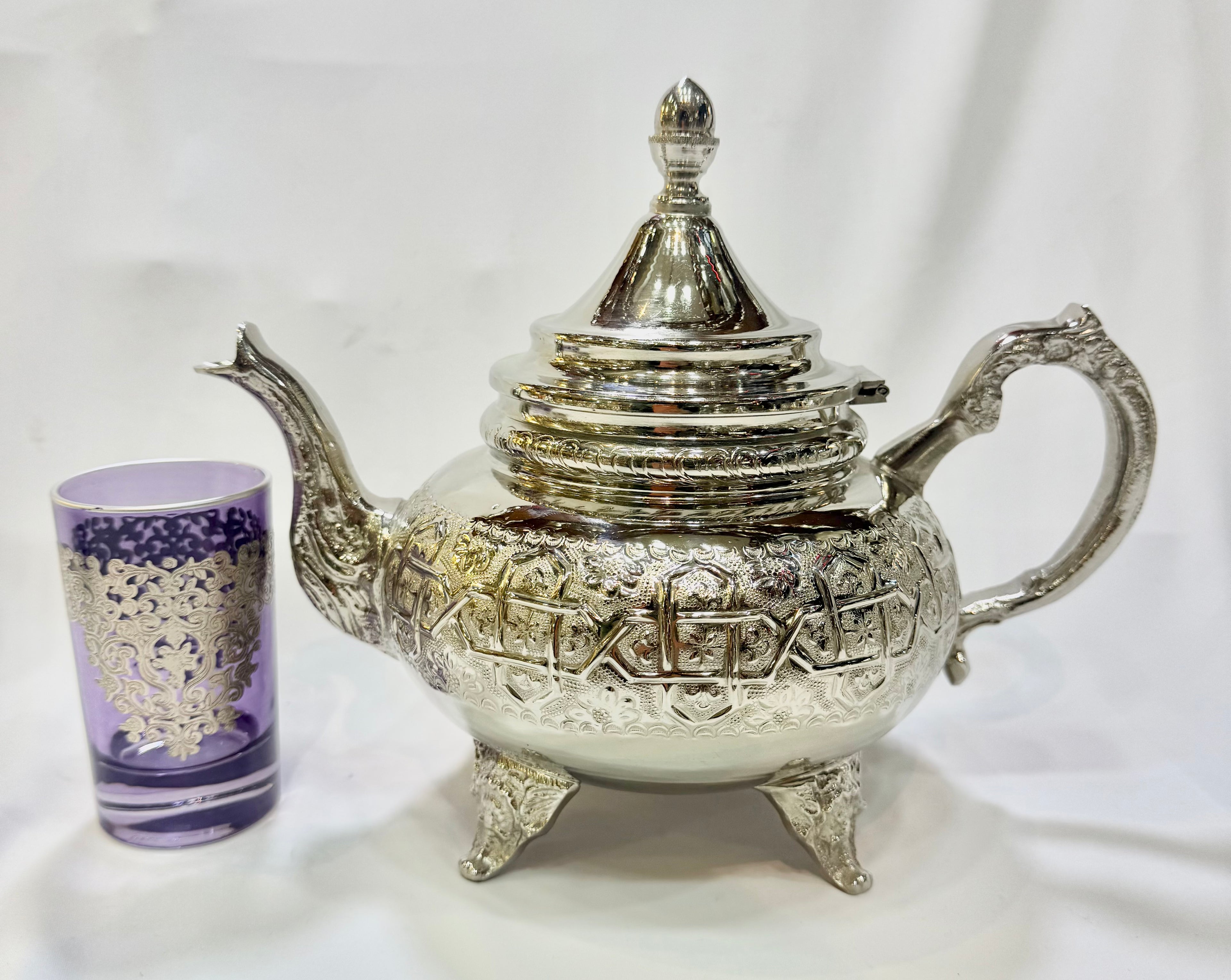 Théière artisanale kandil dama