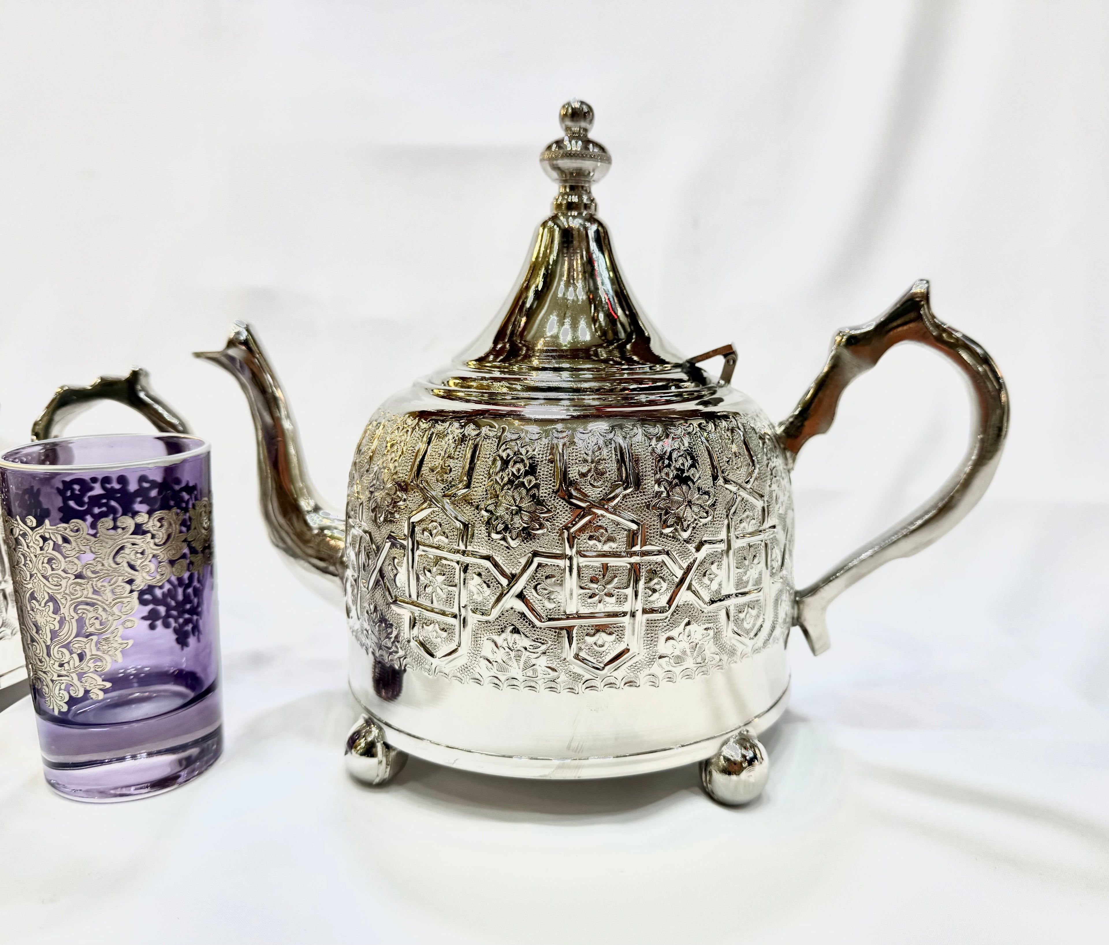 Théière marocaine Flora dama