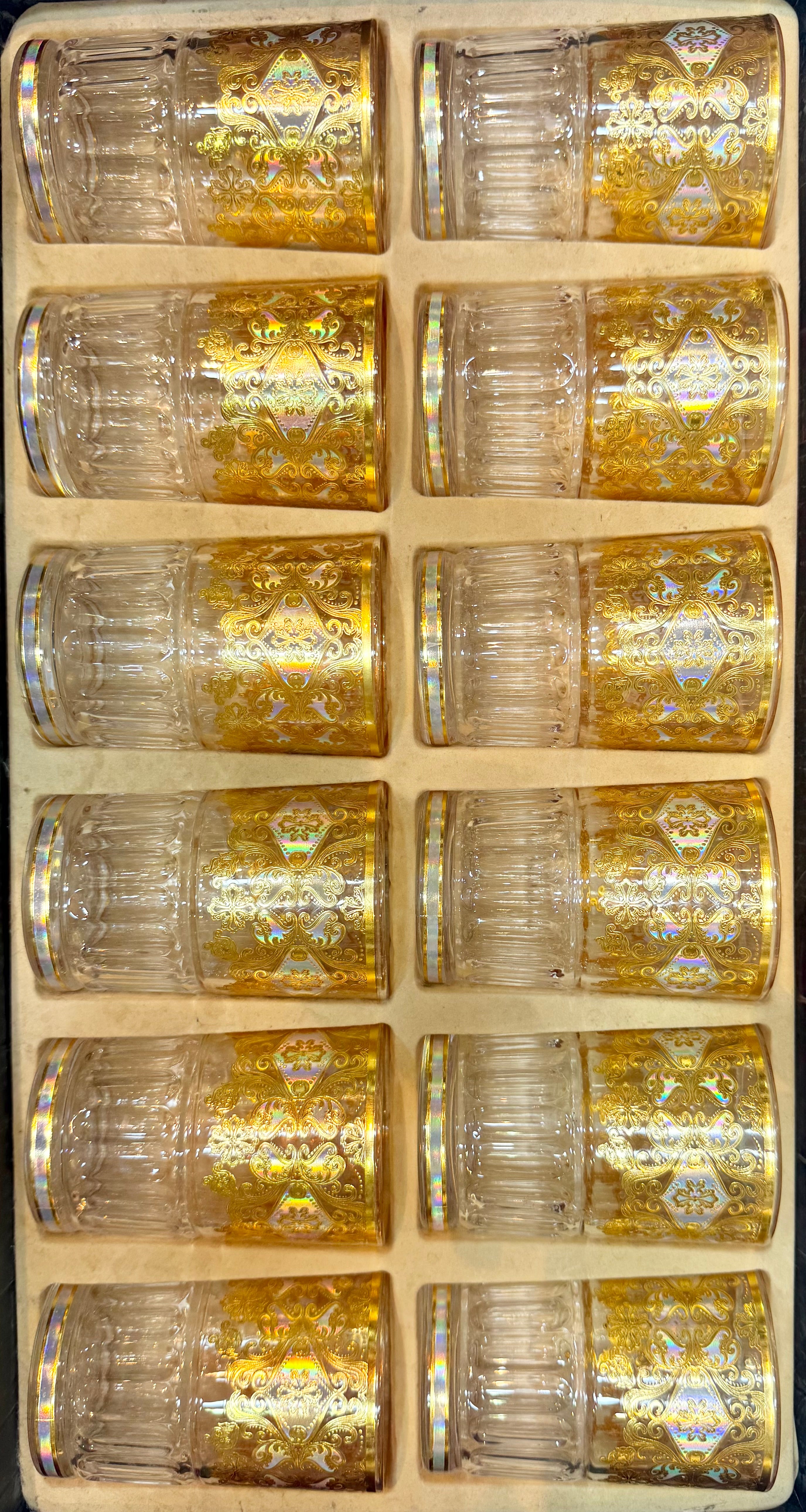 M12 Verres traditionnel Originale doré