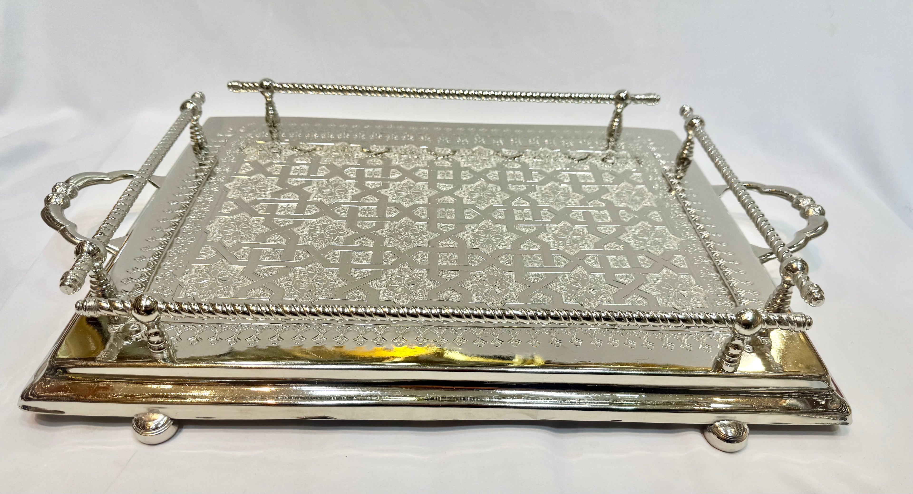 Plateau traditionnel de lux jaaba tachour