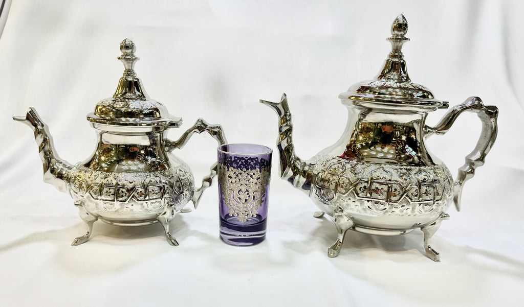 Théière marocaine artisanale Farass
