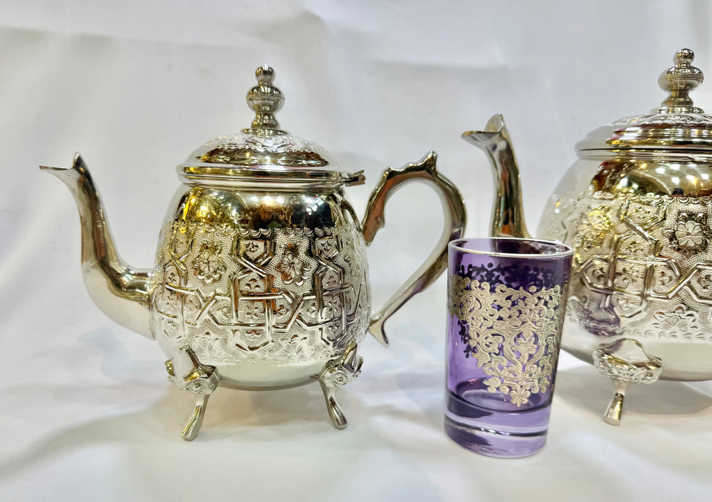 Théière marocaine artisanale tarija dama