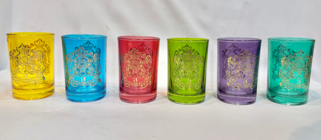 6 Verres traditionnel  Maroc taj