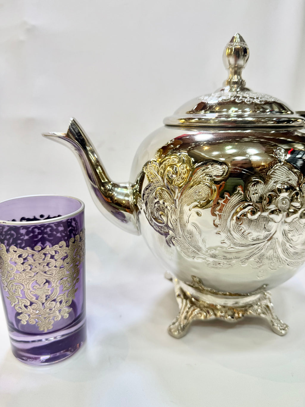 Théière marocaine artisanale Cristof