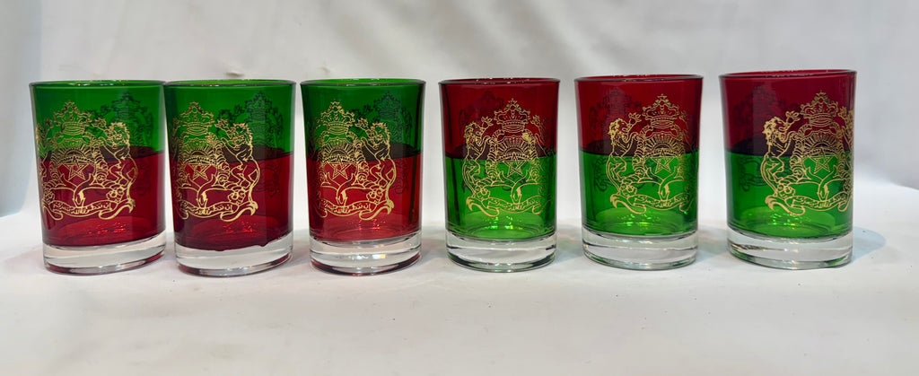 6 Verres traditionnel Originale maroc