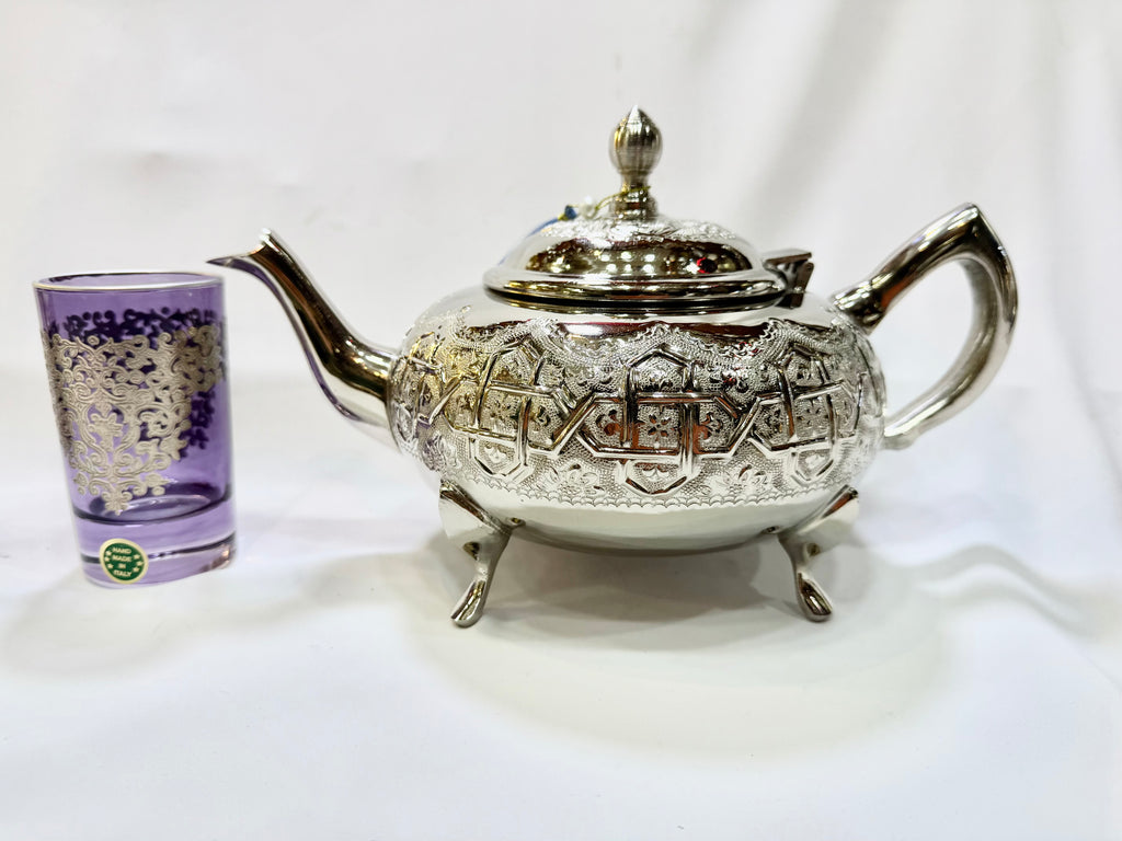 Théière marocaine Fekroun dama