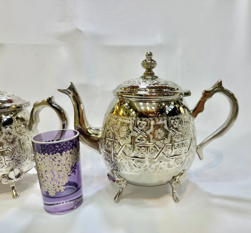 Théière marocaine artisanale tarija dama