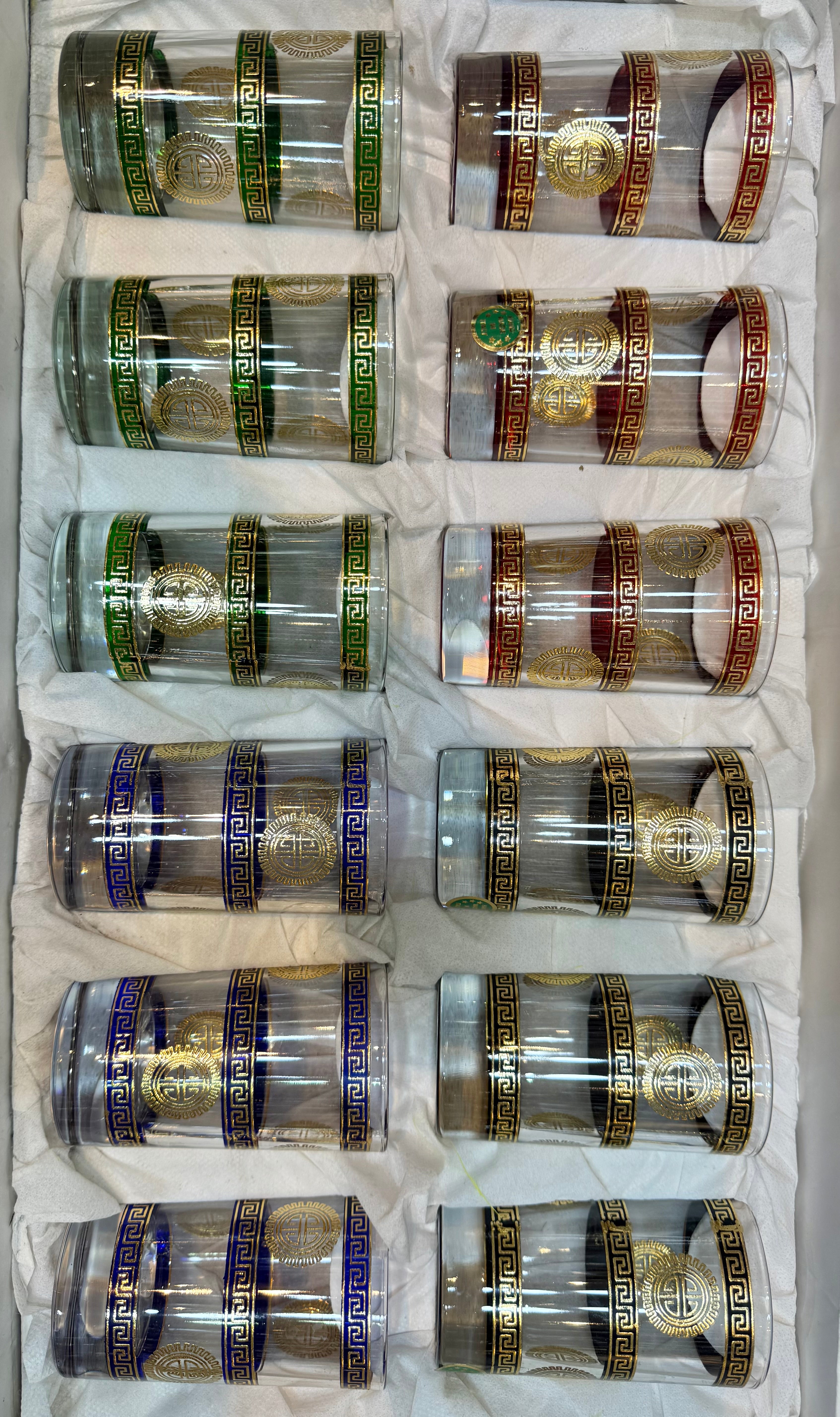 M12 Verres traditionnel originale Versace 4 couleur