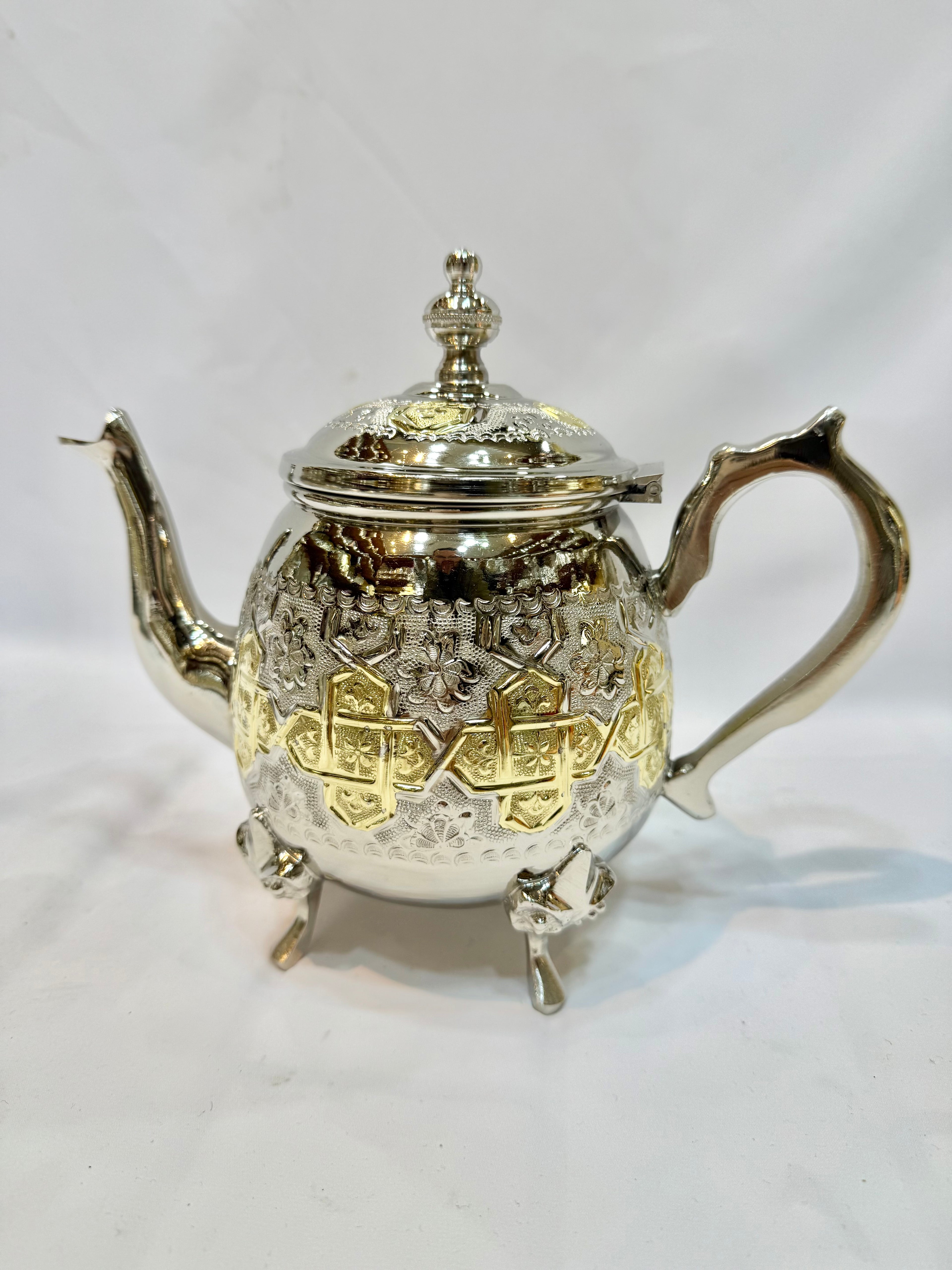 Théière marocaine artisanale tarija dama Dégrader
