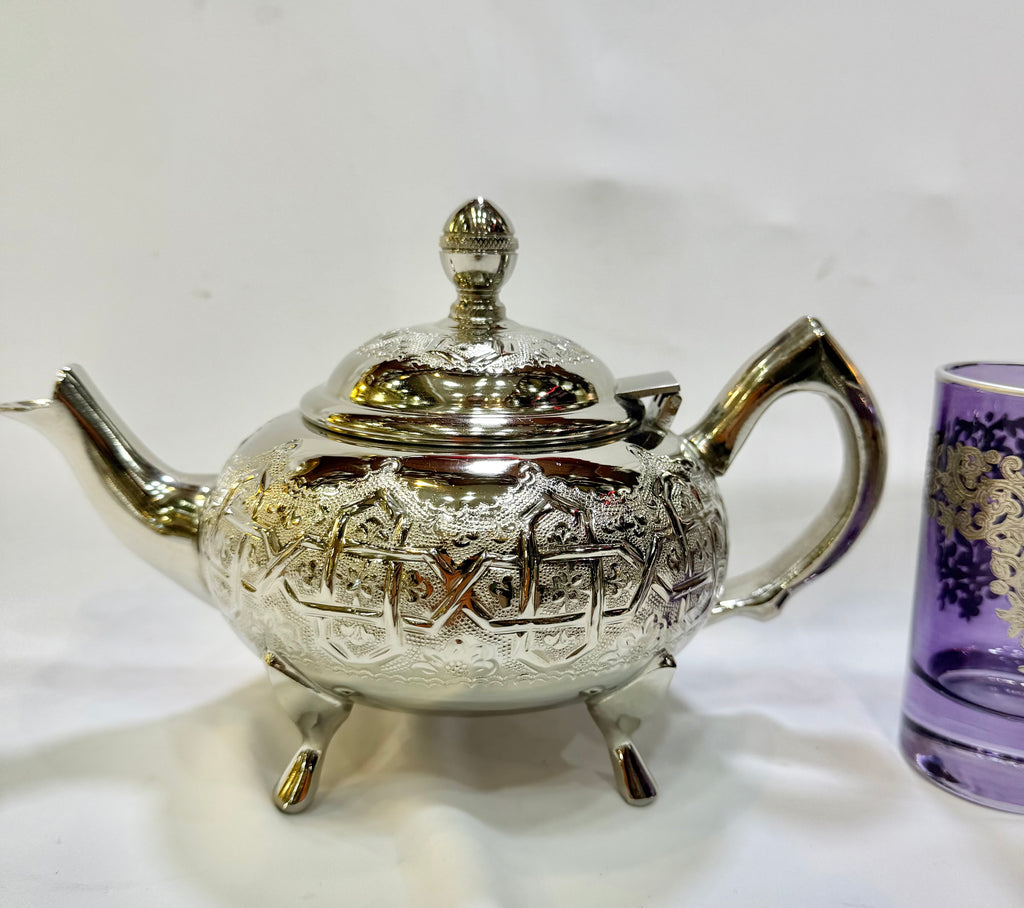 Théière marocaine Fekroun dama