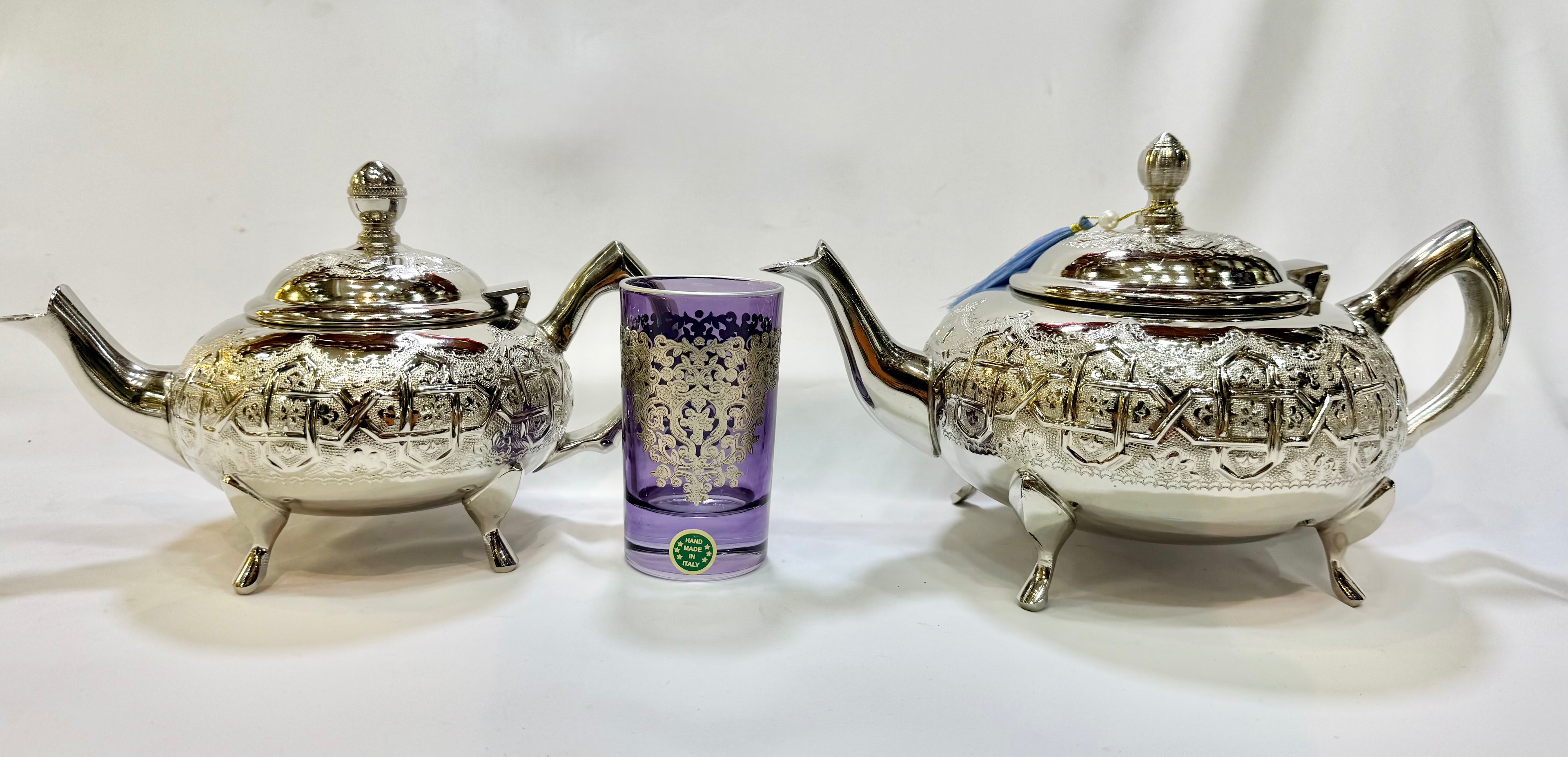 Théière marocaine Fekroun dama