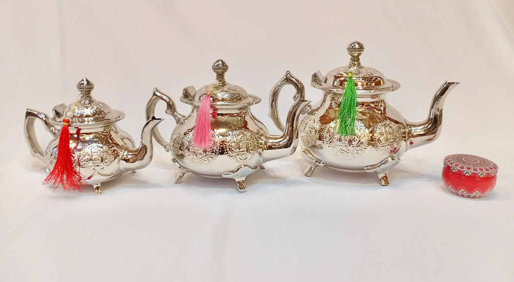 Théière marocaine artisanale ROYALE KRK